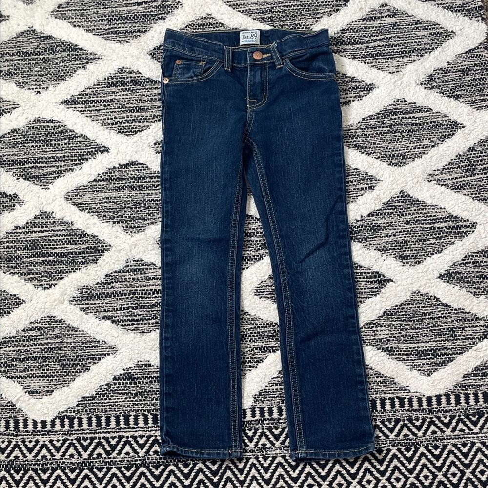Children’s Place Dark Blue Skinny Stretch Jeans size 6x/7